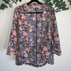 Lush - Floral Blazer